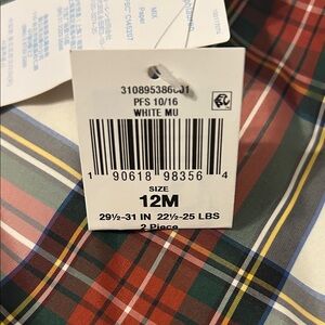 Polo by Ralph Lauren Multicolor Plaid Kids Dress